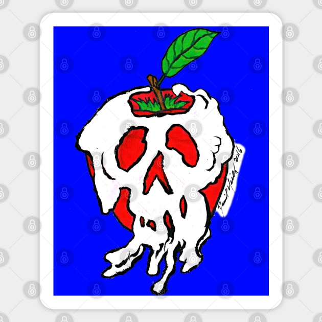 Poison Apple Sticker by BladeAvenger